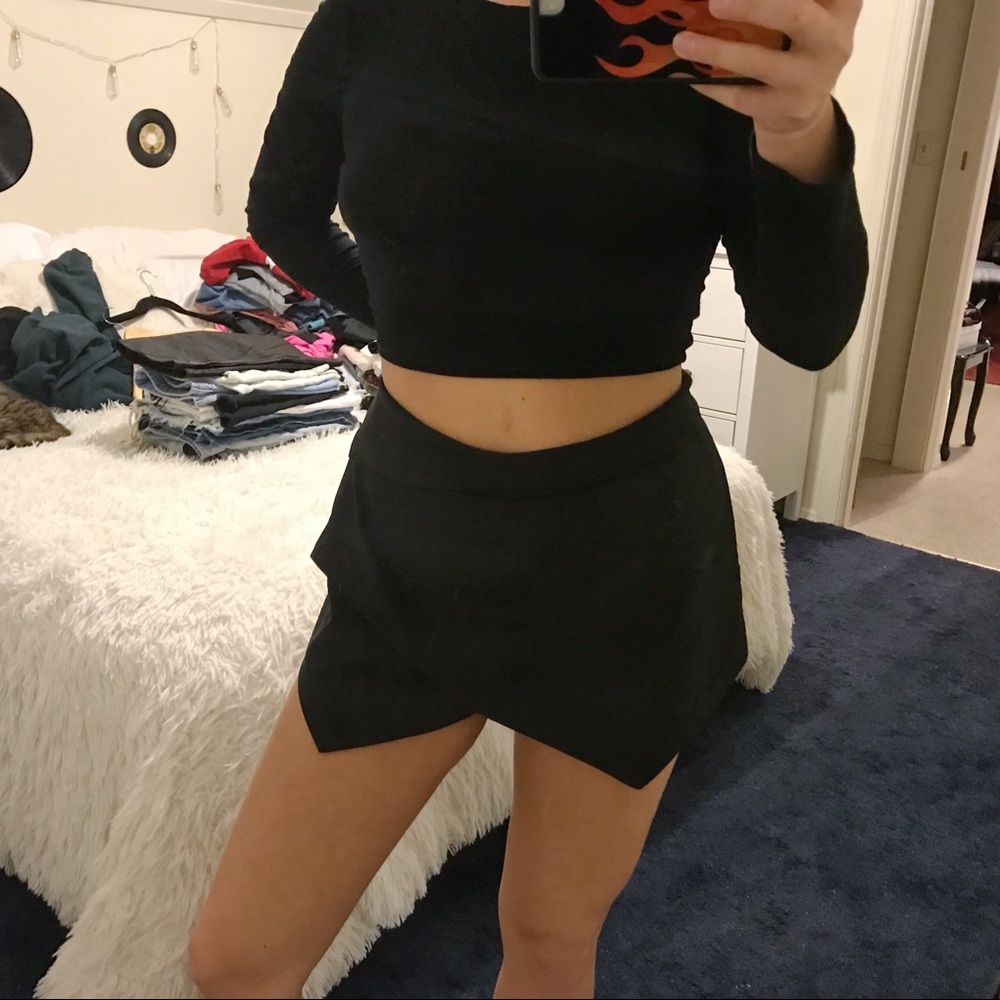 Wrap Front Skort